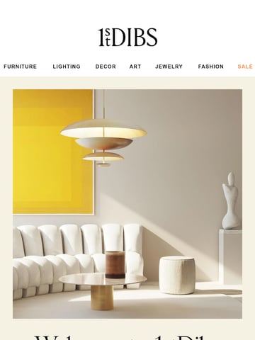 Email Inspiration from 1stDibs Thumbnail Preview