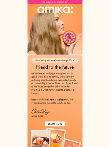 Email Inspiration from amika Thumbnail Preview