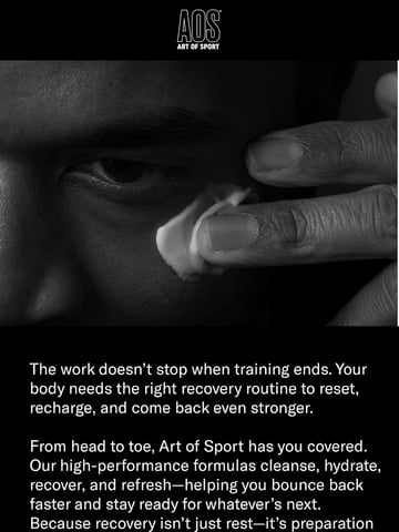 Email Inspiration from Art of Sport Thumbnail Preview