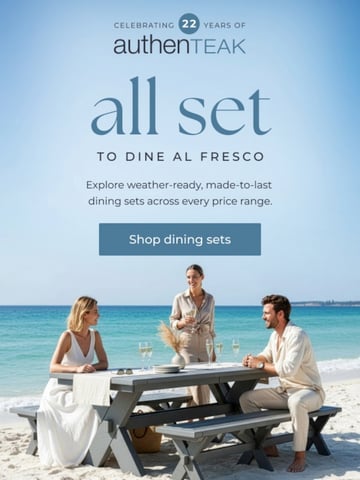 Email Inspiration from AuthenTEAK Thumbnail Preview