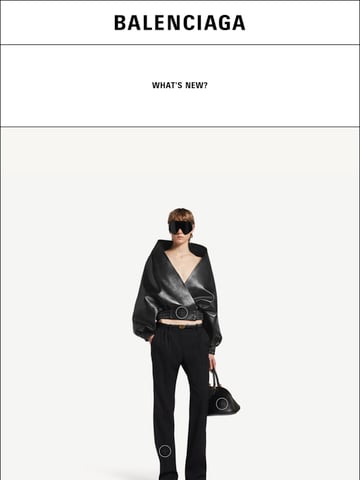 Email Inspiration from BALENCIAGA Thumbnail Preview