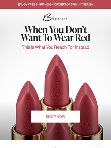 Email Inspiration from Bésame Cosmetics Thumbnail Preview