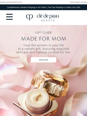 Email Inspiration from Clé de Peau Beauté Thumbnail Preview