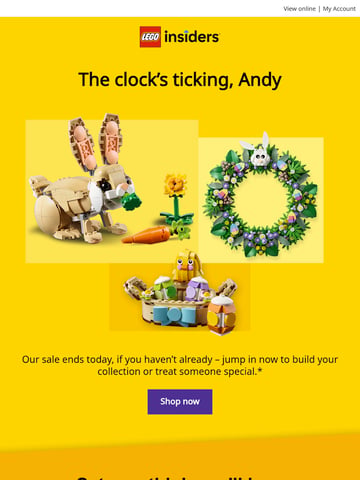 Email Inspiration from LEGO® News Thumbnail Preview