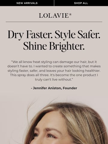 Email Inspiration from LolaVie Thumbnail Preview