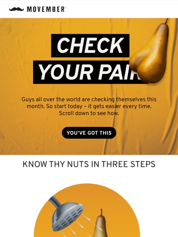 Email Inspiration from Movember Thumbnail Preview