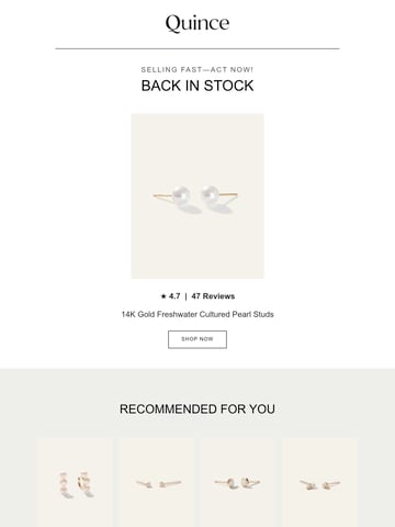 Email Inspiration from Quince Thumbnail Preview