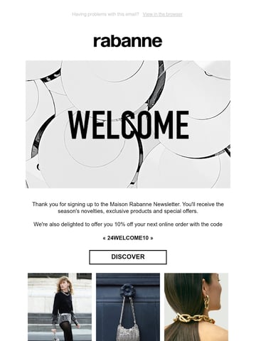 Email Inspiration from Rabanne Thumbnail Preview