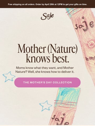 Email Inspiration from Saje Natural Wellness Thumbnail Preview