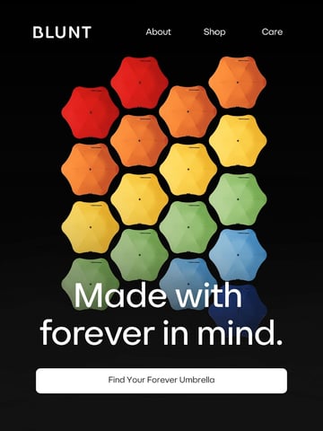 Email Inspiration from BLUNT Umbrellas US Thumbnail Preview