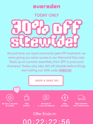 Email Inspiration from Evereden Thumbnail Preview