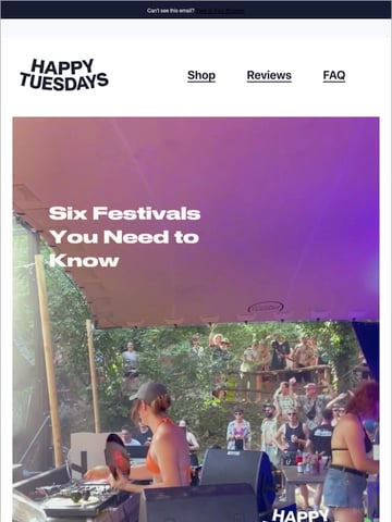 Email Inspiration from Happy Tuesdays Thumbnail Preview