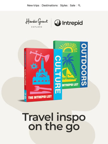 Email Inspiration from Intrepid Travel Thumbnail Preview