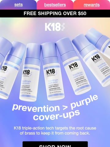 Email Inspiration from K18Hair Thumbnail Preview