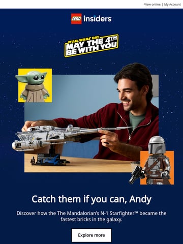 Email Inspiration from LEGO® News Thumbnail Preview