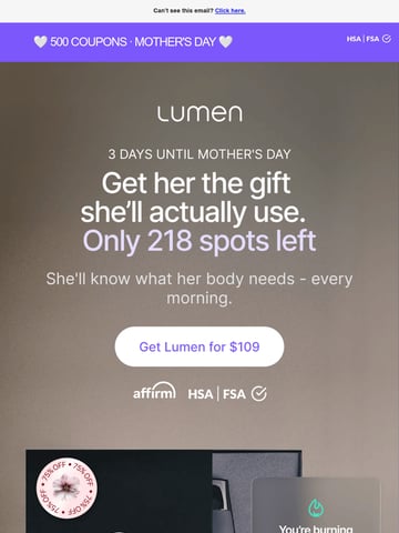 Email Inspiration from Lumen Thumbnail Preview