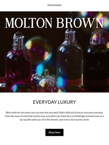 Email Inspiration from Molton Brown Thumbnail Preview