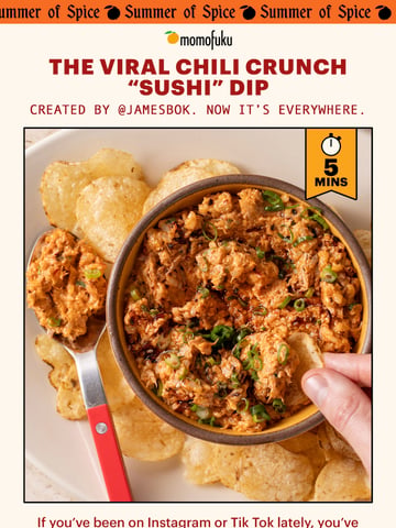 Email Inspiration from Momofuku Thumbnail Preview