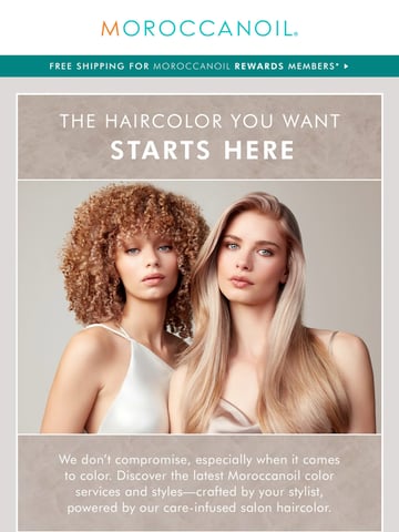 Email Inspiration from Moroccanoil Thumbnail Preview