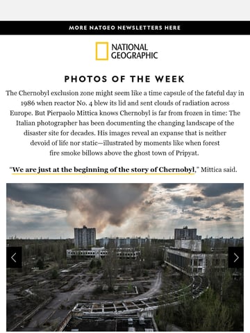 Email Inspiration from National Geographic Thumbnail Preview