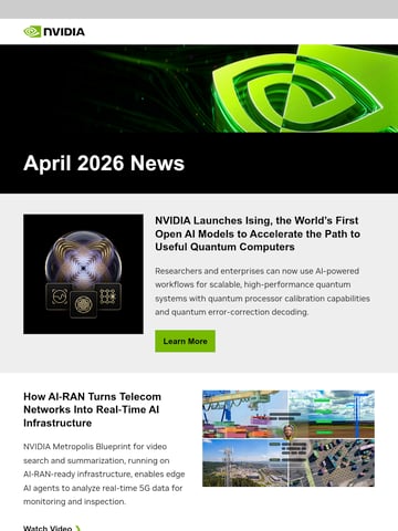 Email Inspiration from NVIDIA Thumbnail Preview