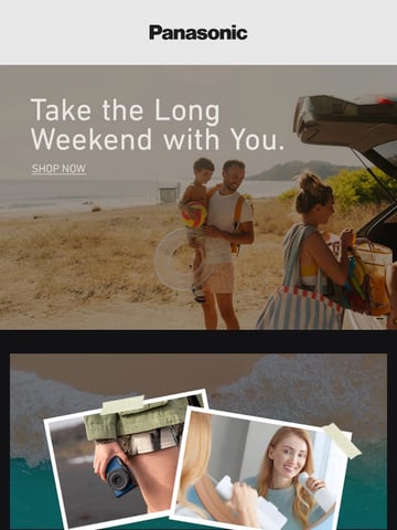 Email Inspiration from Panasonic Thumbnail Preview