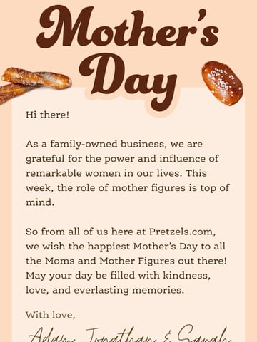 Email Inspiration from Pretzels.com Thumbnail Preview
