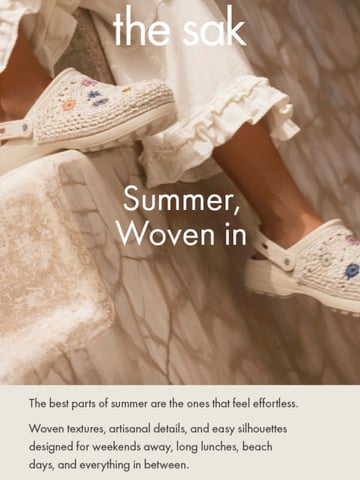 Email Inspiration from The Sak Thumbnail Preview