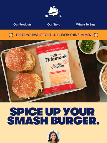 Email Inspiration from Tillamook Thumbnail Preview