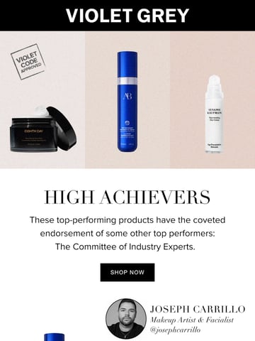 Email Inspiration from VIOLET GREY Thumbnail Preview