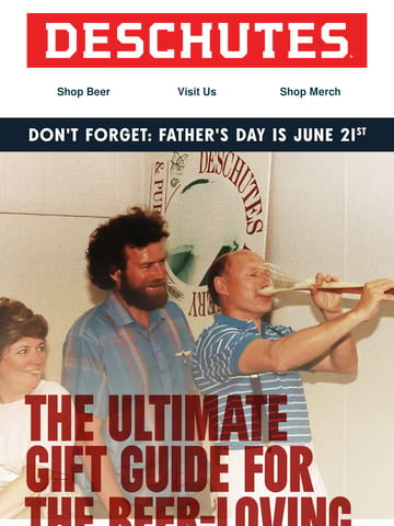 Email Inspiration from Deschutes Brewery Thumbnail Preview