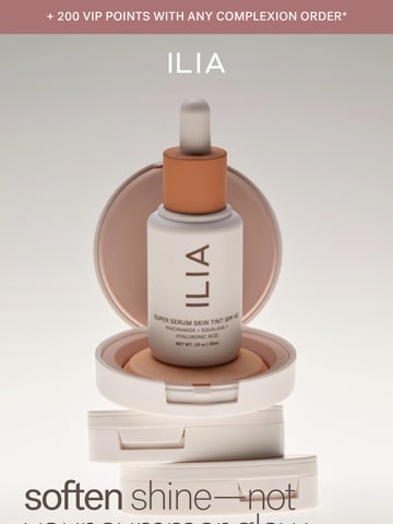Email Inspiration from ILIA Thumbnail Preview