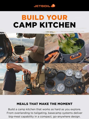 Email Inspiration from Jetboil Thumbnail Preview