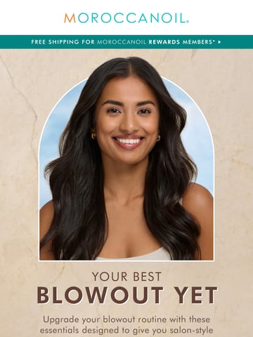 Email Inspiration from Moroccanoil Thumbnail Preview