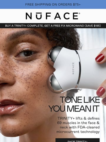 Email Inspiration from NUFACE Thumbnail Preview