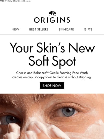 Email Inspiration from Origins Thumbnail Preview