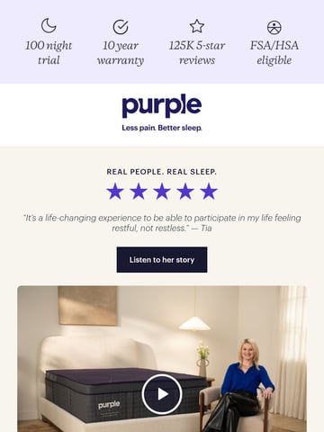 Email Inspiration from Purple Thumbnail Preview