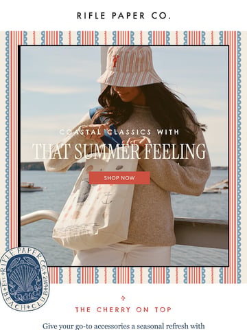 Email Inspiration from Rifle Paper Co. Thumbnail Preview
