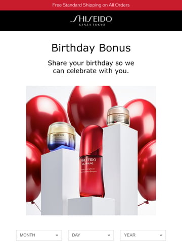 Email Inspiration from Shiseido Ginza Tokyo Thumbnail Preview