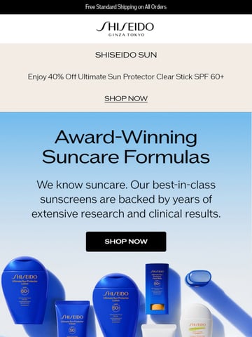 Email Inspiration from Shiseido Ginza Tokyo Thumbnail Preview