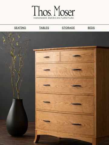 Email Inspiration from Thos. Moser Thumbnail Preview