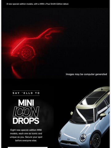 Email Inspiration from MINIUSA Thumbnail Preview