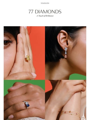 Email Inspiration from 77 Diamonds Thumbnail Preview