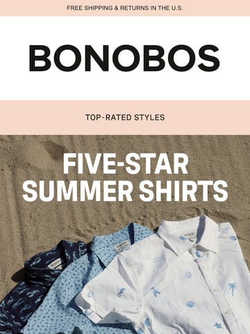 Email Inspiration from Bonobos Thumbnail Preview