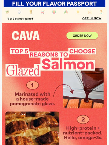 Email Inspiration from CAVA Thumbnail Preview