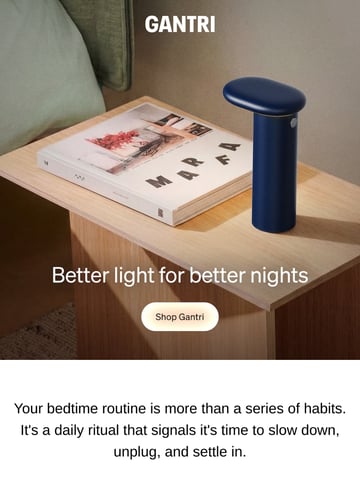 Email Inspiration from Gantri Thumbnail Preview