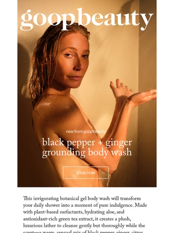 Email Inspiration from goop Thumbnail Preview