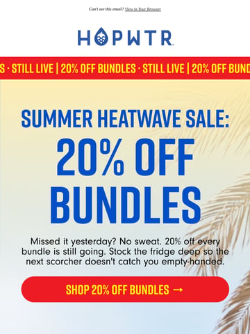 Email Inspiration from HOPWTR Thumbnail Preview