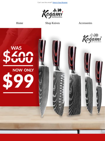 Email Inspiration from Kogamisteel Thumbnail Preview