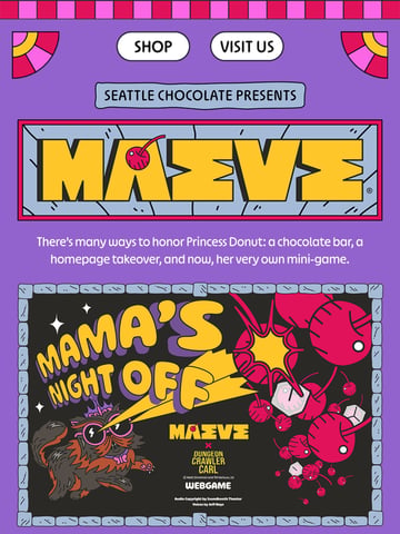 Email Inspiration from Maeve Chocolate Thumbnail Preview